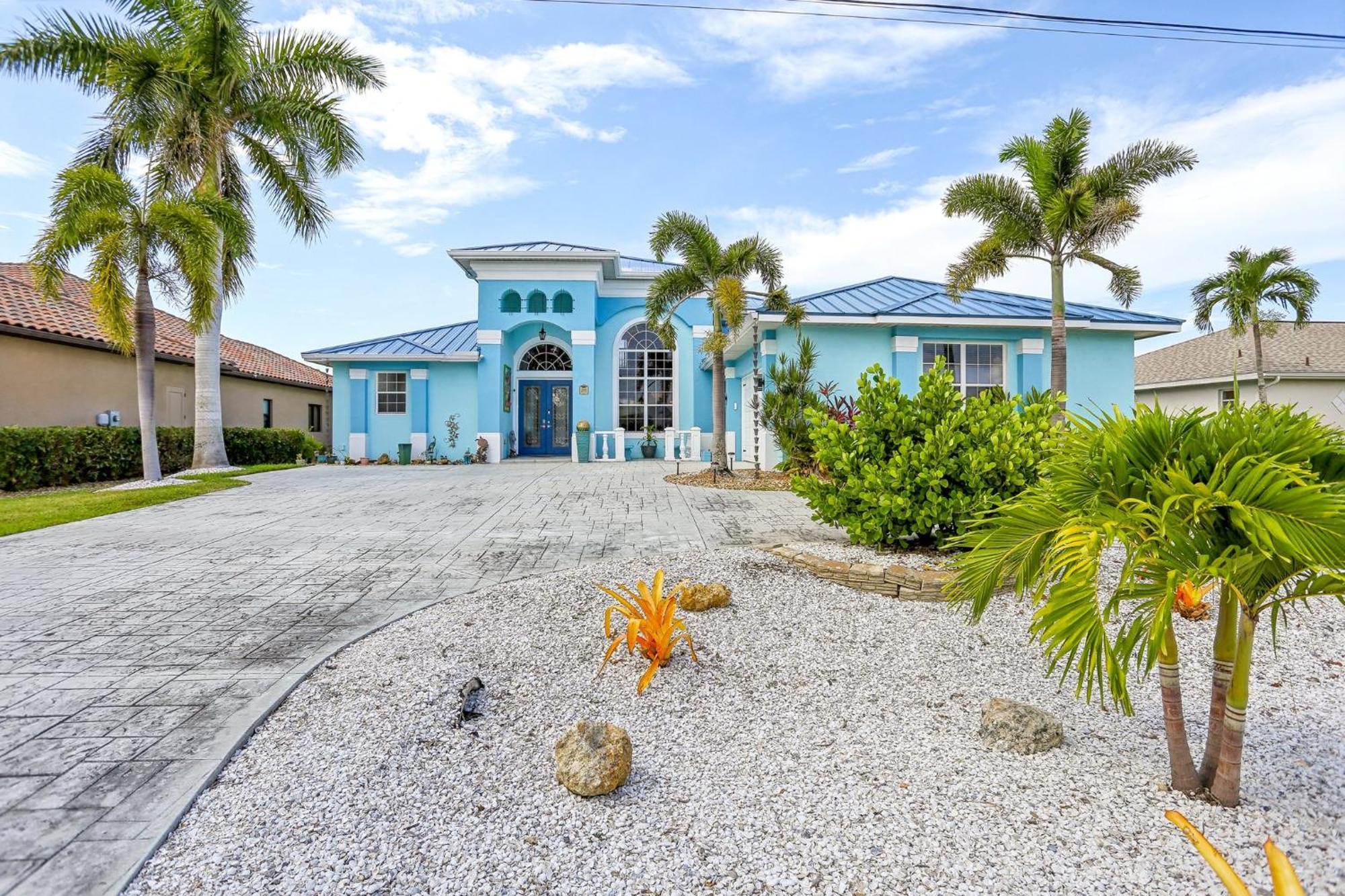 Cape Paradise B & B - Your Luxury Tropical Retreat Cape Coral Exteriör bild