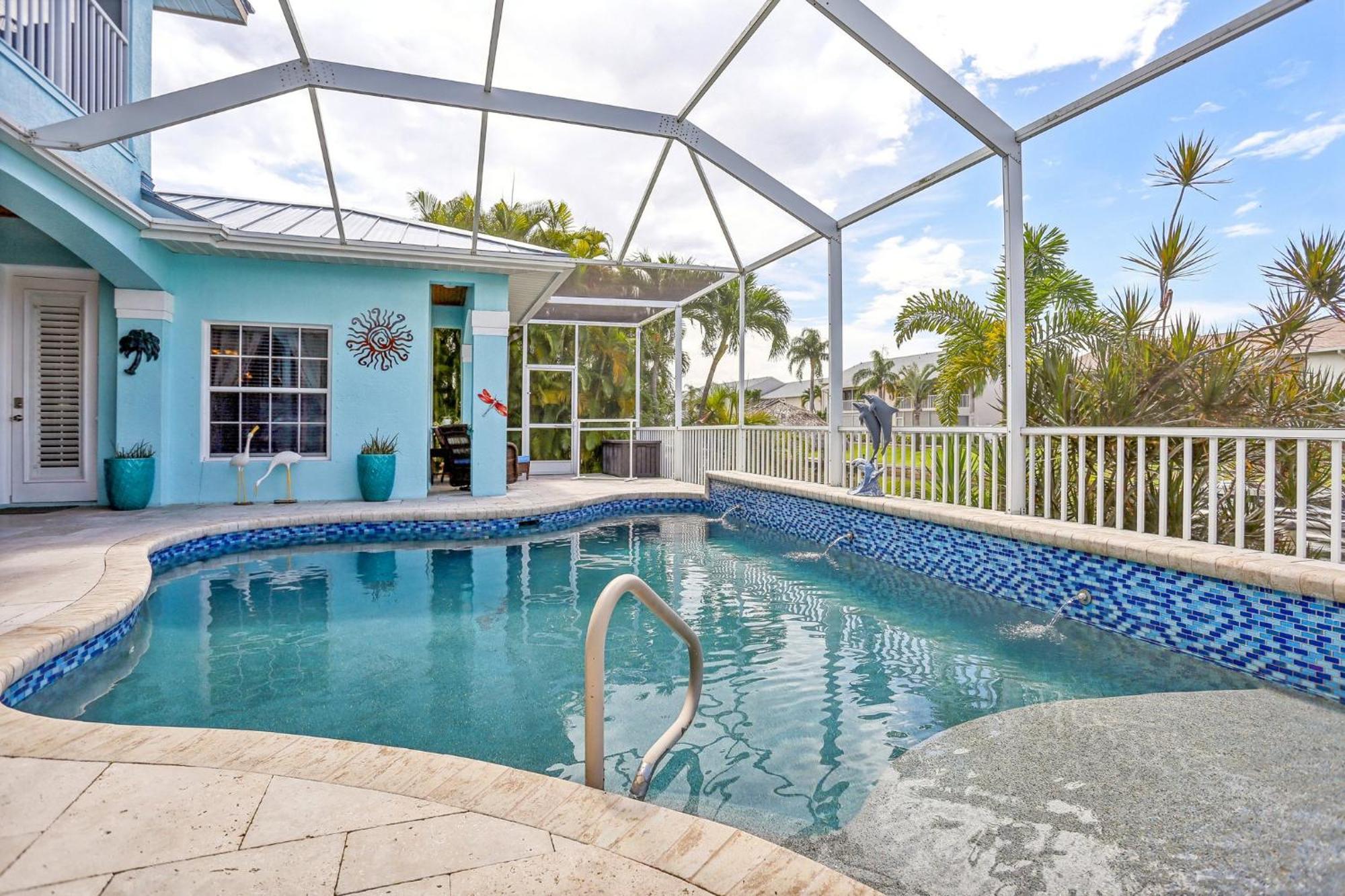 Cape Paradise B & B - Your Luxury Tropical Retreat Cape Coral Exteriör bild